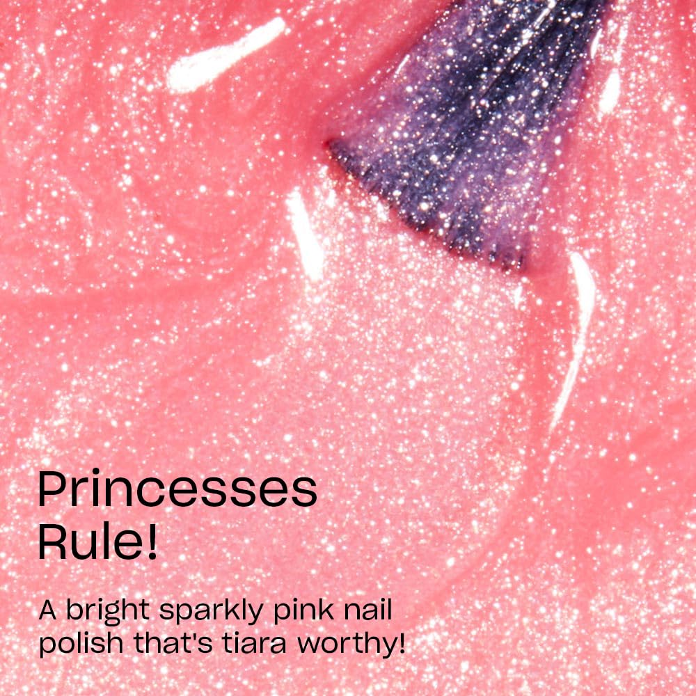 OPI Nail Lacquer Princesses Rule! | Sheer Soft Pink Shimmer Chip Resistant Nail Polish | Vegan, Fast Drying, Streak Free - My Store