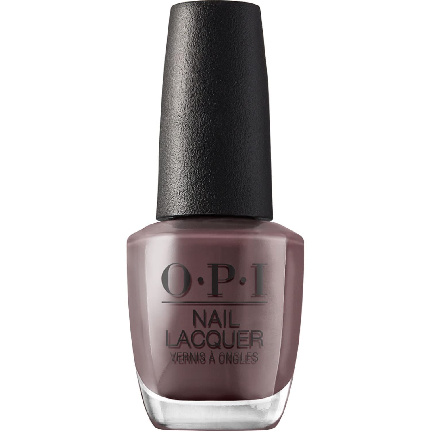 OPI Nail Lacquer You Don't Know Jacques! | Opaque Dark Brown Crème Chip Resistant Nail Polish | Vegan, Fast Drying, Streak Free - SkinNails&Makeup