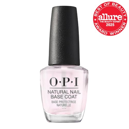OPI Natural Nail Base Coat | Nail Polish Base Coat | Protects Nails & Prevents Discoloration - My Store