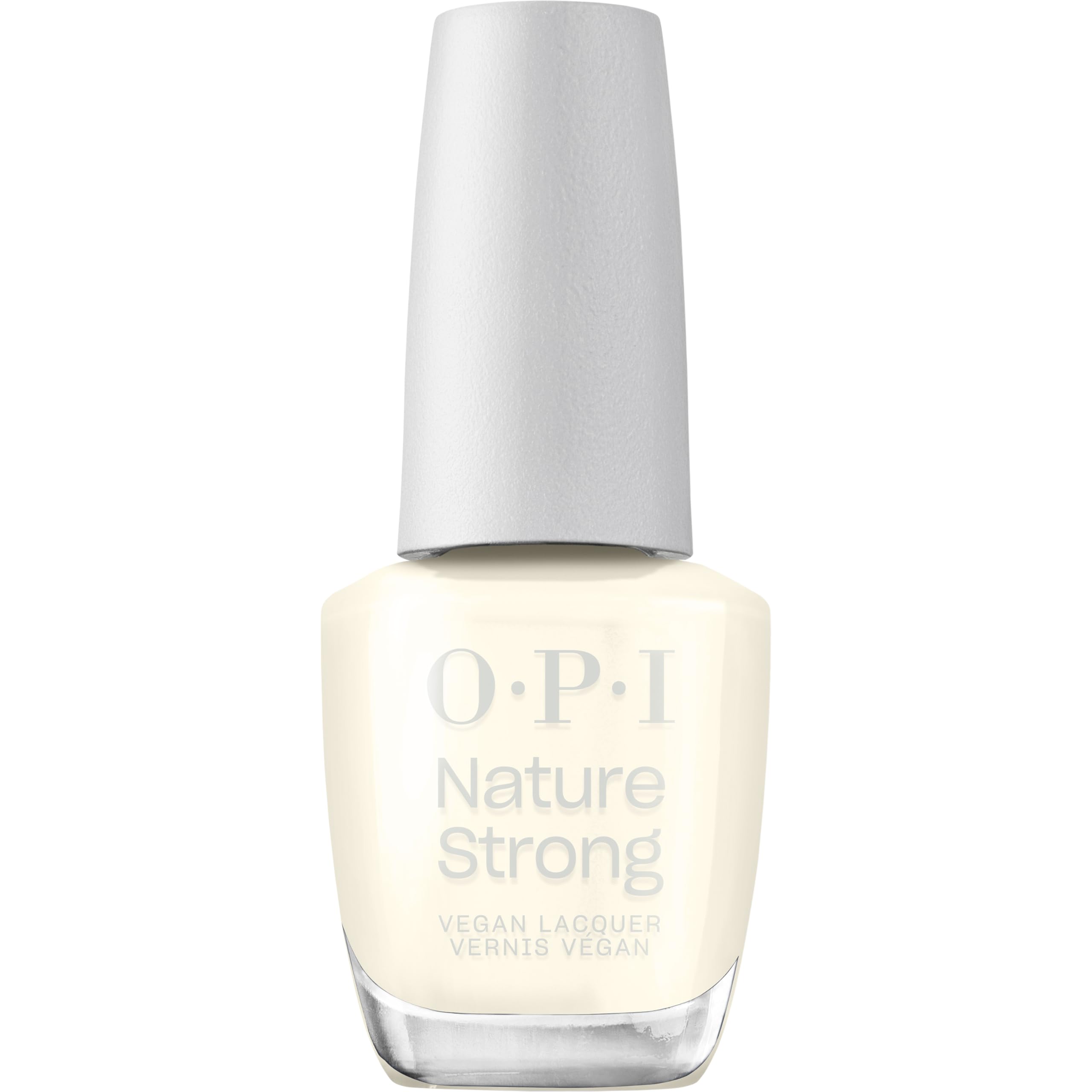 OPI Nature Strong Cauliflower Power | Semi - Sheer Soft Warm White Crème Natural Origin Nail Polish LE | Plant Based, Vegan, Cruelty Free - My Store