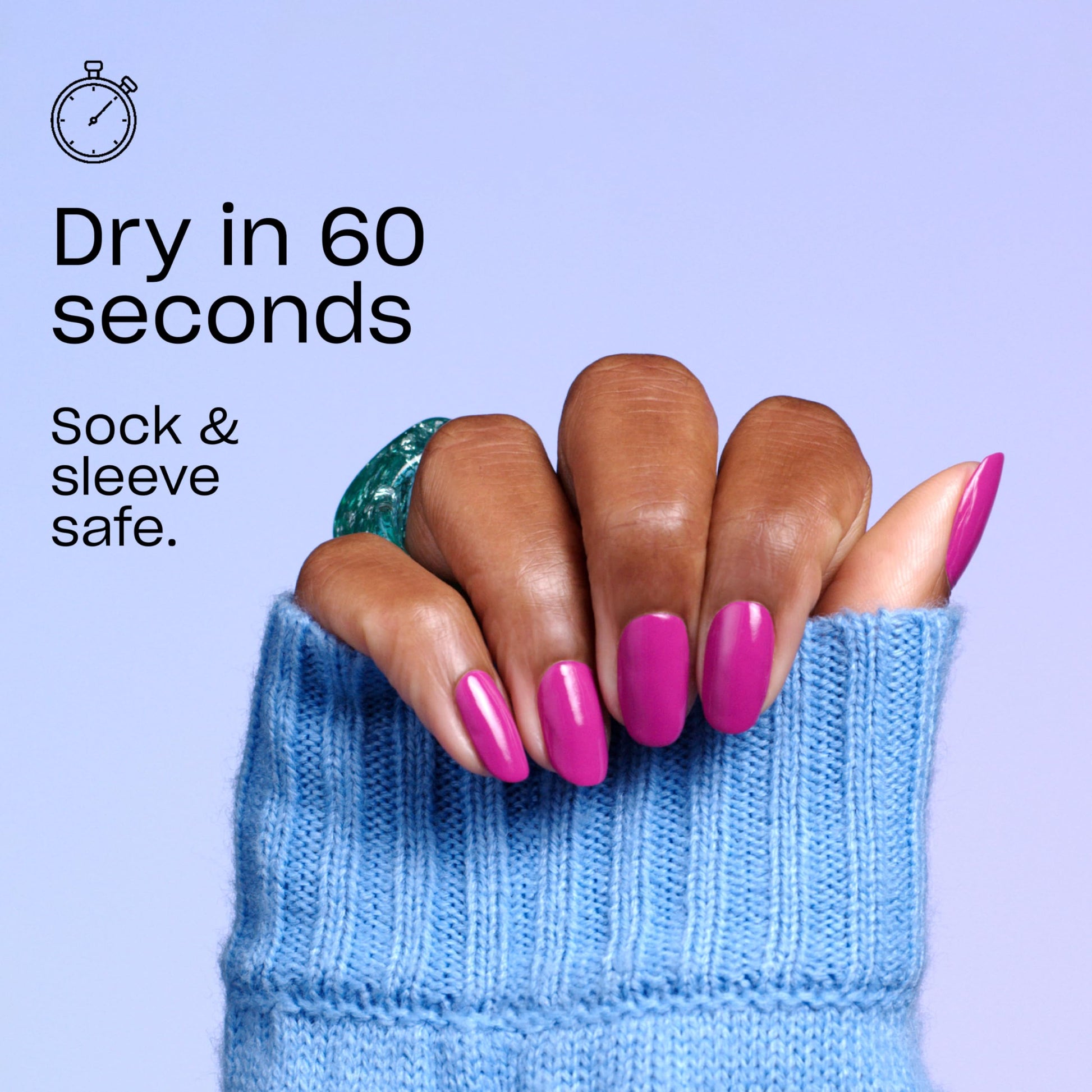 OPI RapiDry Can’t Hardly Wait | Opaque Soft Tan Crème Quick Dry Nail Polish | Vegan, Smudge Proof, Fast Drying - SkinNails&Makeup