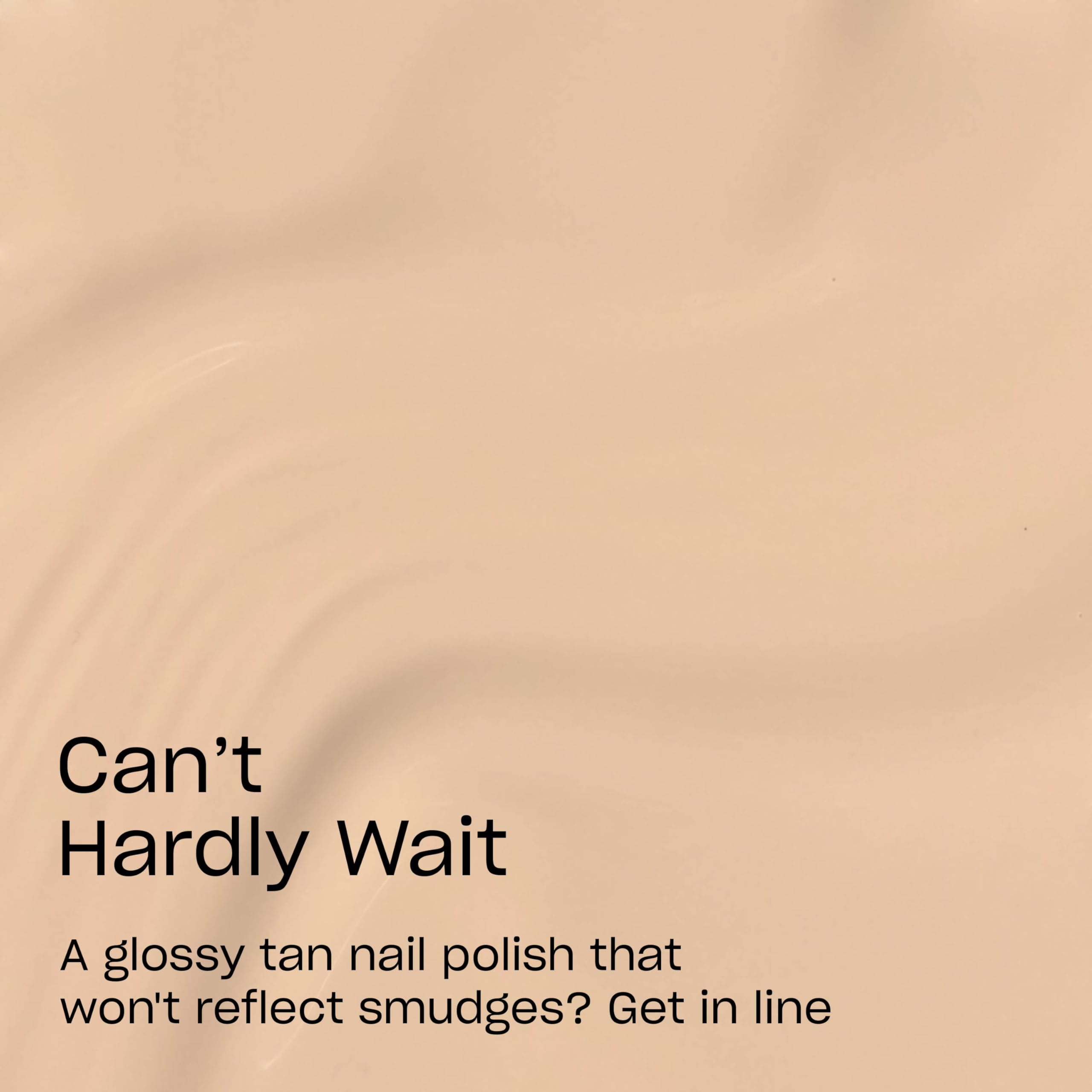 OPI RapiDry Can’t Hardly Wait | Opaque Soft Tan Crème Quick Dry Nail Polish | Vegan, Smudge Proof, Fast Drying - SkinNails&Makeup