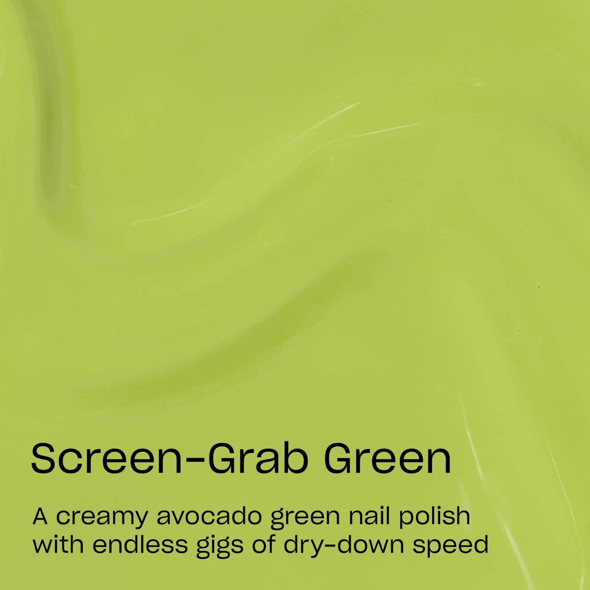 OPI RapiDry Screen - Grab Green | Opaque Bright Avocado Crème Quick Dry Nail Polish | Vegan, Smudge Proof, Fast Drying - SkinNails&Makeup