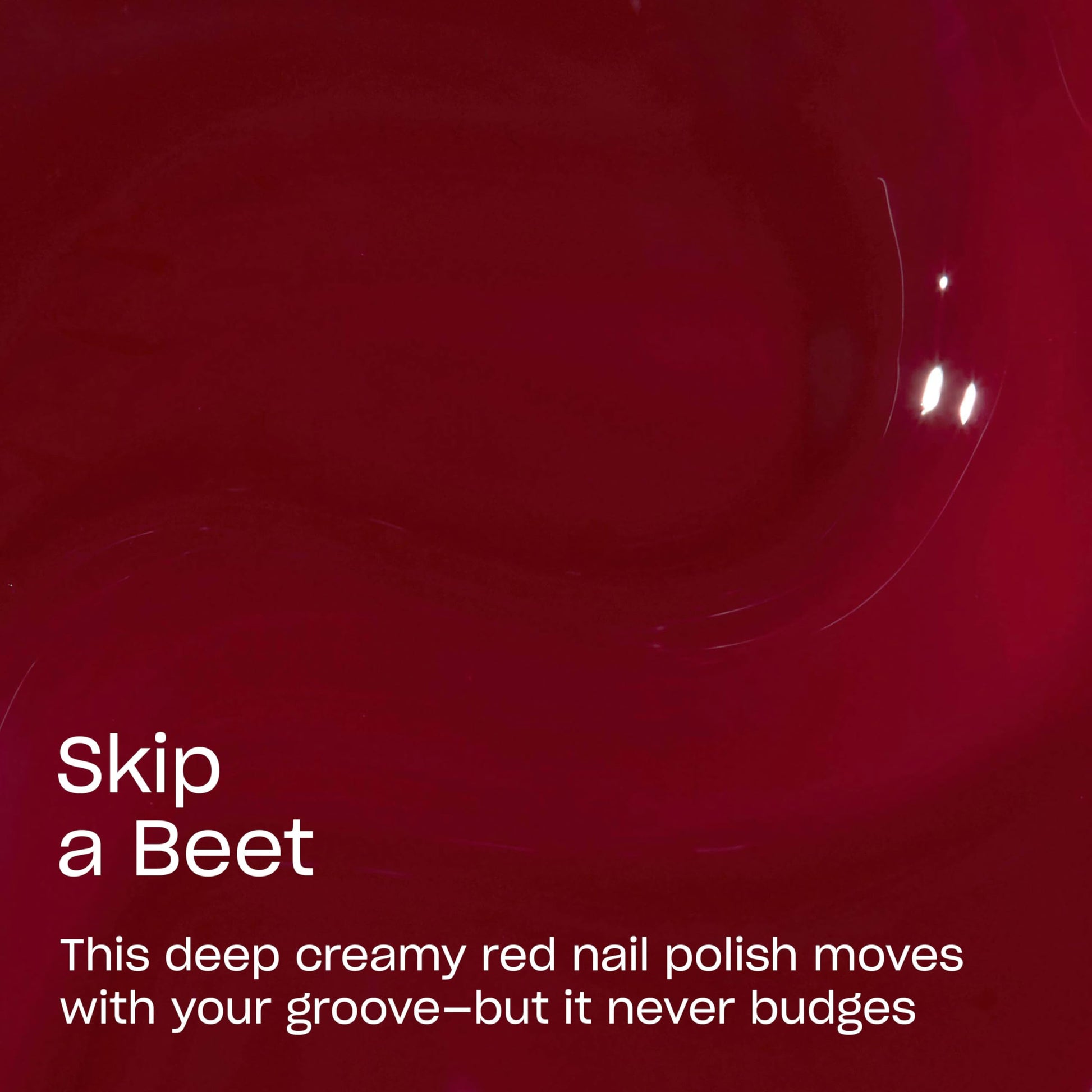 OPI RapiDry Skip a Beet | Opaque Dark Red Crème Quick Dry Nail Polish | Vegan, Smudge Proof, Fast Drying - SkinNails&Makeup