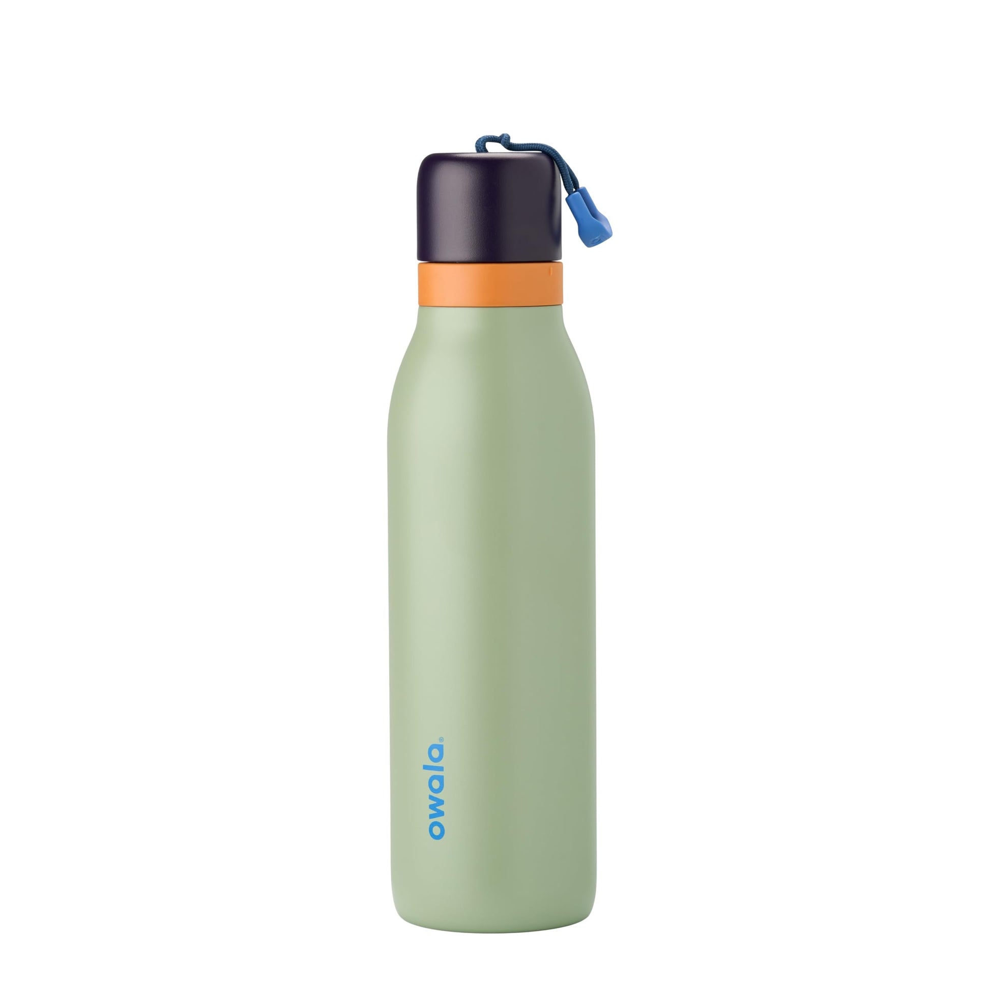 Owala FreeSip Twist Insulated Stainless Steel Water Bottle with Straw for Sports and Travel, BPA - Free, 18 - oz, Blue/Green (Camo Cool) - SkinNails&Makeup