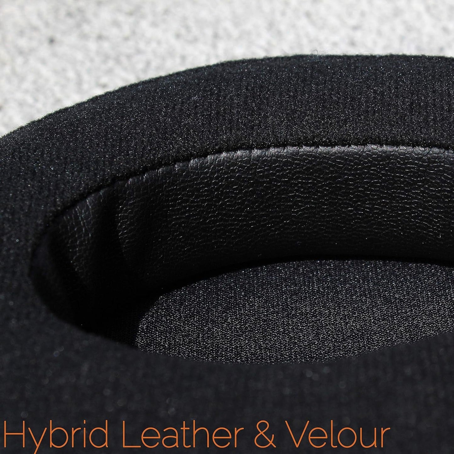 Padz Velour - the Ultimate Upgraded Earpads by Wicked Cushions - Compatible with Audio Technica, Hyperx, Steelseries Arctis & More - Extra Thick - Bigger Opening - Softer Memory Foam | (Black) - SkinNails&Makeup