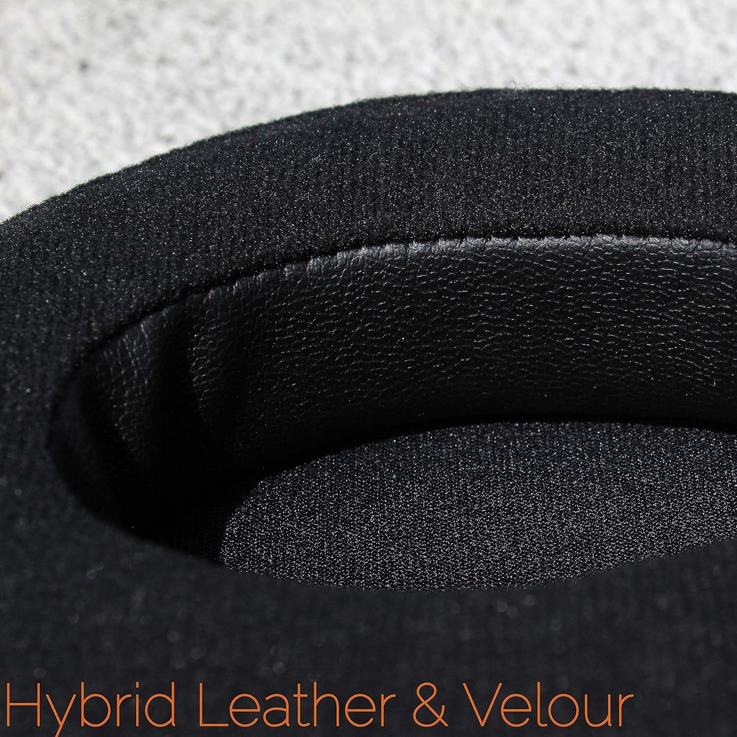 Padz Velour - the Ultimate Upgraded Earpads by Wicked Cushions - Compatible with Audio Technica, Hyperx, Steelseries Arctis & More - Extra Thick - Bigger Opening - Softer Memory Foam | (Black) - SkinNails&Makeup