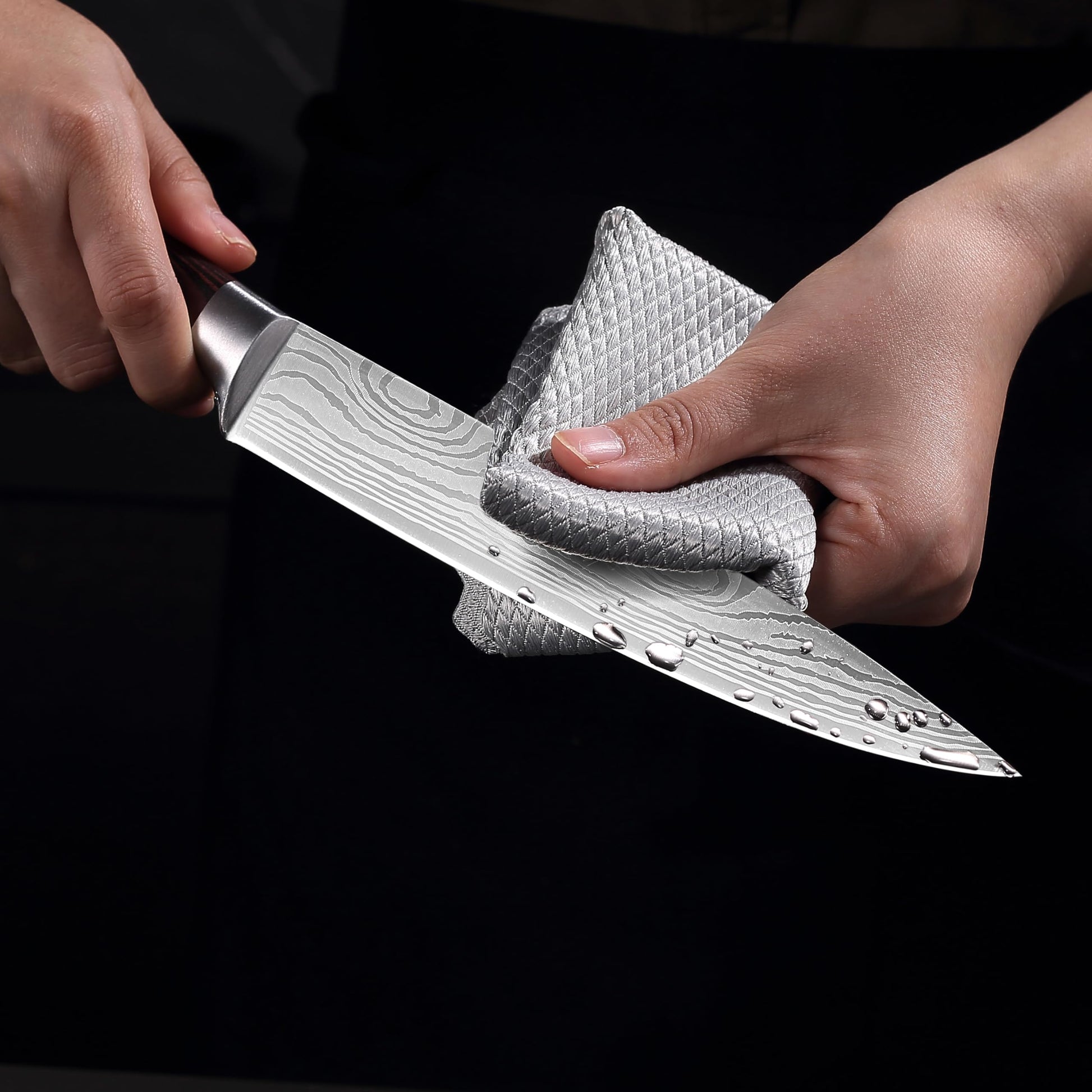 PAUDIN Chef Knife, 8 Inch High Carbon Stainless Steel Sharp Kitchen Knife with Ergonomic Handle, Gift Box for Family & Restaurant - SkinNails&Makeup