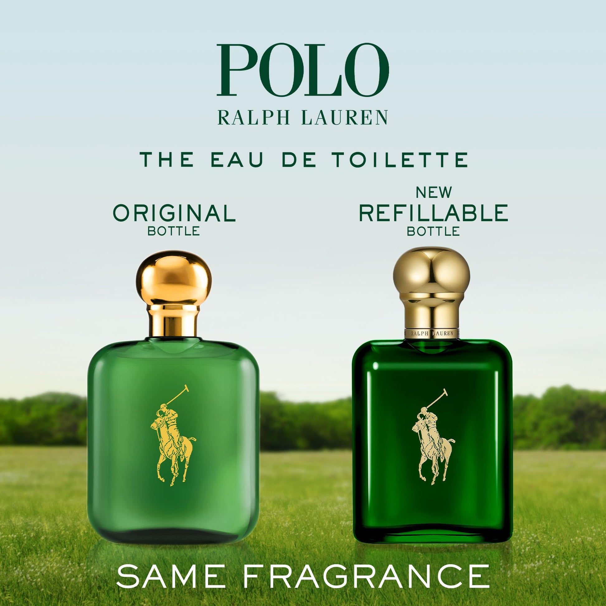 RALPH LAUREN FRAGRANCES Polo - Eau de Toilette - Men's Cologne - Woody & Spicy - With Pine, Patchouli, Leather, and Tobacco - Medium Intensity - 4.2 Fl Oz - SkinNails&Makeup