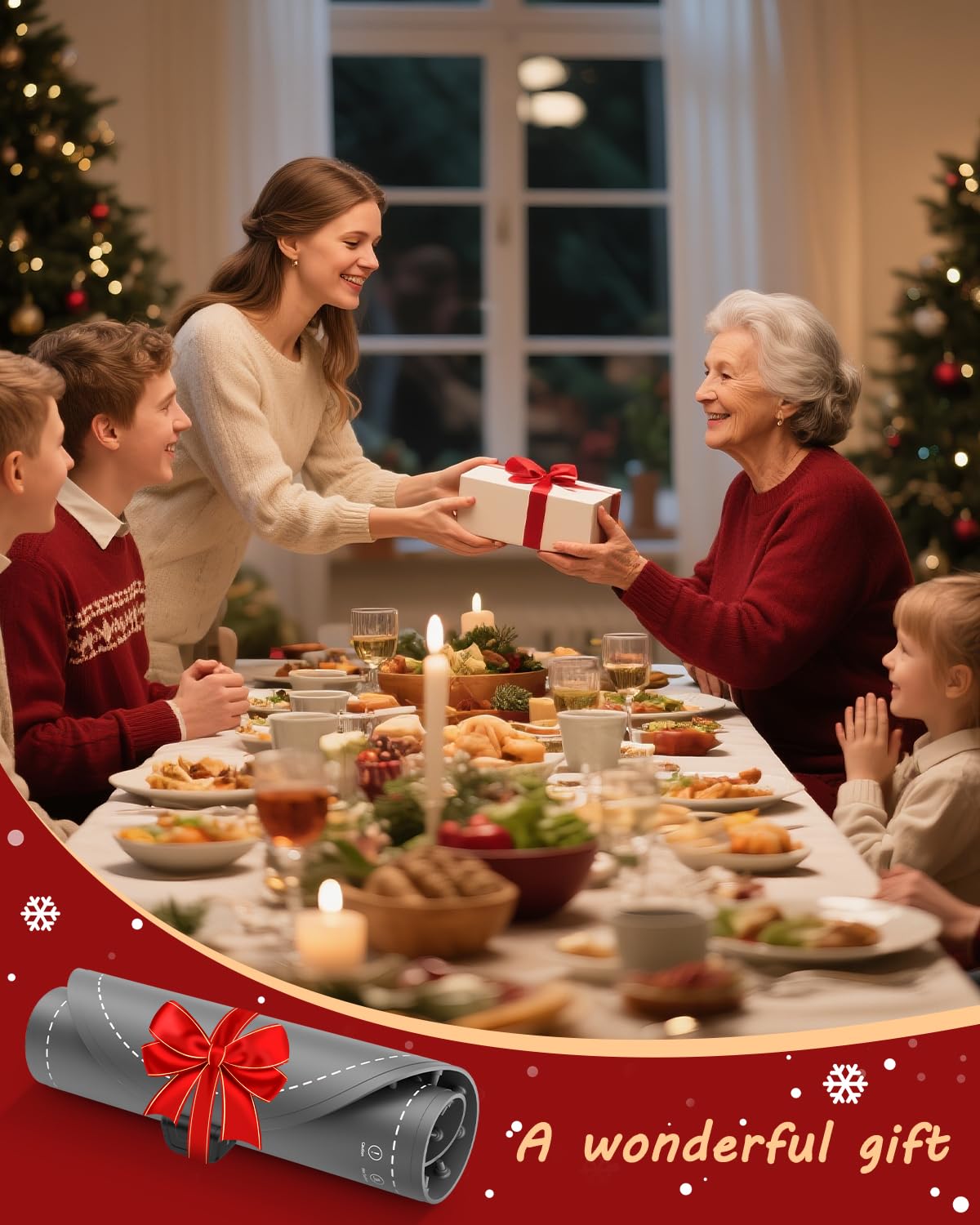 seenlast Warming Mat for Food with Adjustable Temperature Timer,10S Fast Heating Electric Food Warming Mat for Parties Buffet Daily,Food Heating Mat with Insulating Pad Raised Feet Protects Table - SkinNails&Makeup