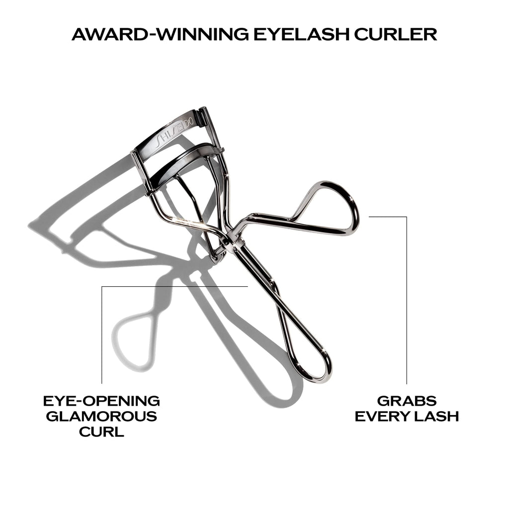 Shiseido Eyelash Curler - Crimps & Curls Lashes for Perfect, Eye - Framing Fringe - Gentle & Safe - Includes Replacement Pad - SkinNails&Makeup