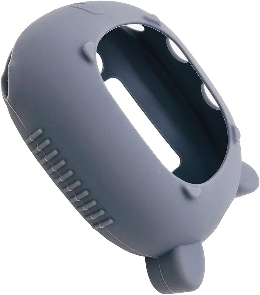 Silicone Cover Case for JBL Clip 4 Portable Bluetooth Speaker, Protective Carrying Case for JBL Clip 4 Portable Bluetooth Speaker Stand up Holder (Grey) - SkinNails&Makeup