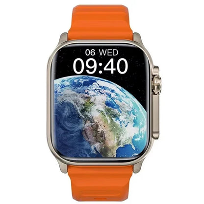 Smart Watch Bluetooth Talk Smartwatch Message Alert Heart Rate Monitor Sports Watch for Android IOS Men Women - SkinNails&Makeup