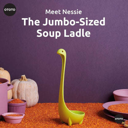the Original Nessie Soup Ladle - Funny Kitchen Gadgets, Loch Ness Design, Cooking Gifts for Mom - Cute and Practical Kitchen Utensils - Unique Gifts for Women - SkinNails&Makeup
