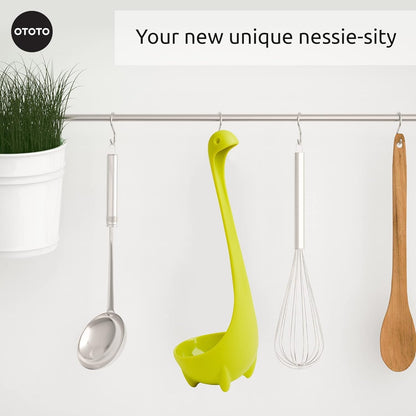 the Original Nessie Soup Ladle - Funny Kitchen Gadgets, Loch Ness Design, Cooking Gifts for Mom - Cute and Practical Kitchen Utensils - Unique Gifts for Women - SkinNails&Makeup